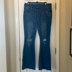 YMI drawstring bootcut jeans L / 14